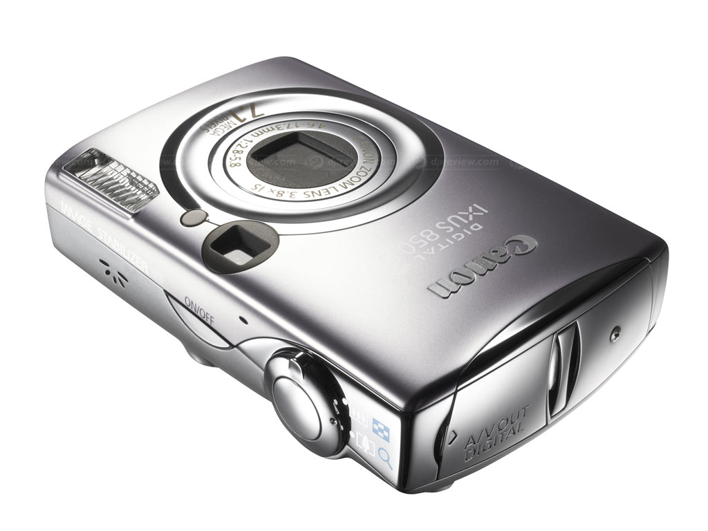 Digital IXUS 850 IS первая широкоугольная модель Canon Digital IXUS с